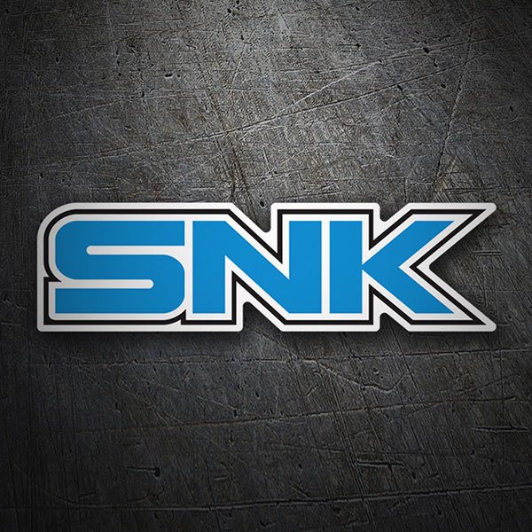 Aufkleber: SNK in Gro&szlig;buchstaben