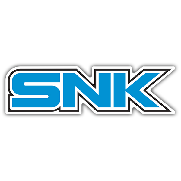 Aufkleber: SNK in Gro&szlig;buchstaben