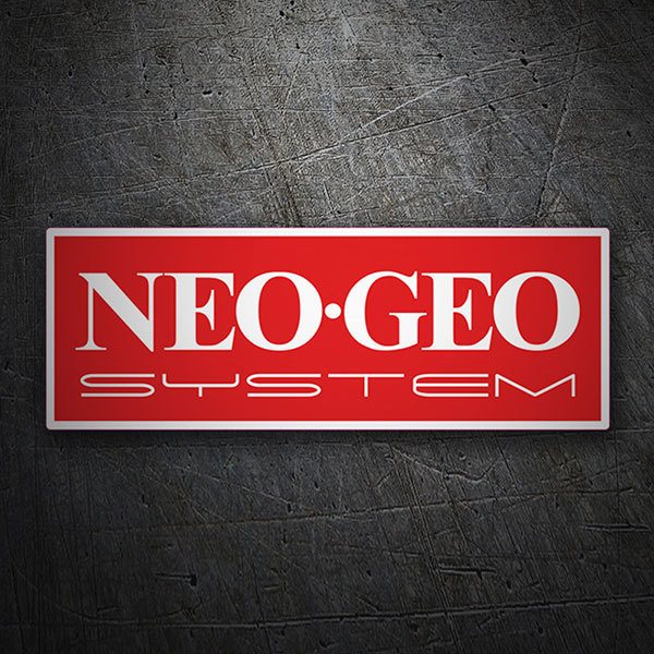 Aufkleber: Neo-Geo System