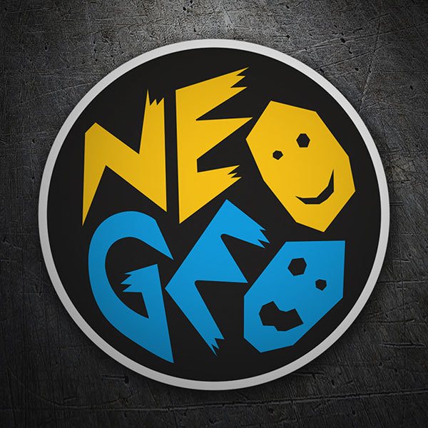 Aufkleber: Neo-Geo Faces