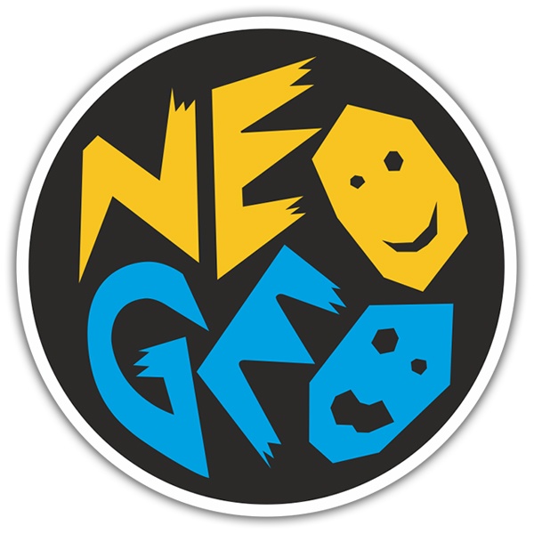 Aufkleber: Neo-Geo Faces