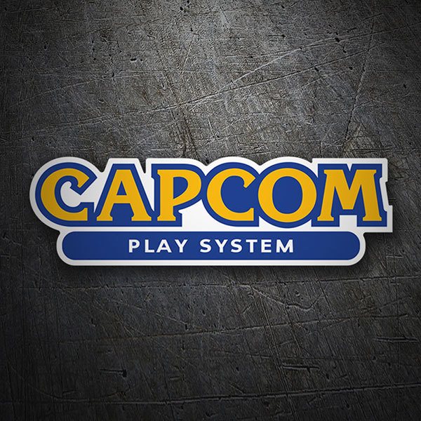 Aufkleber: Capcom Spielsystem