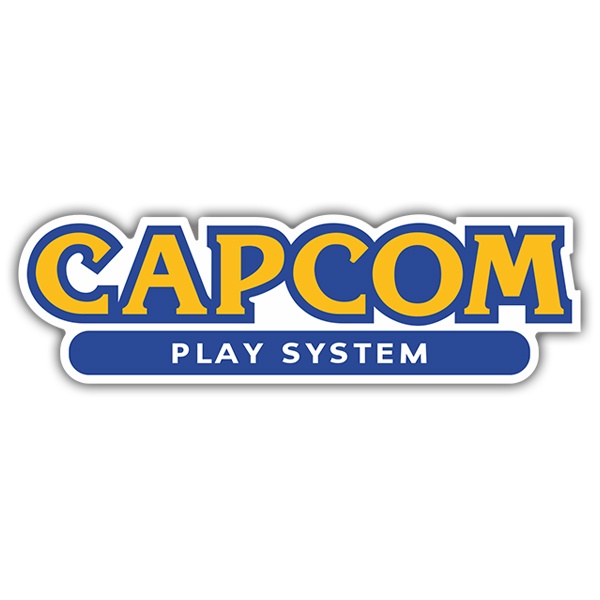Aufkleber: Capcom Spielsystem