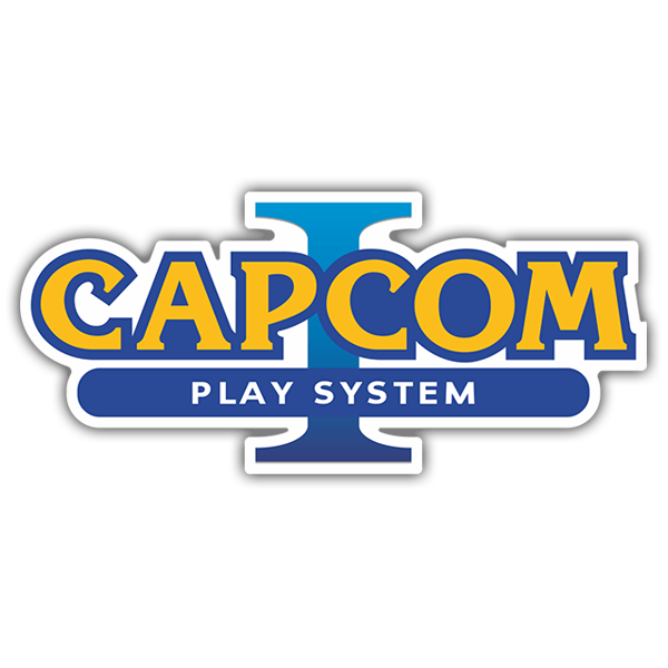 Aufkleber: Capcom Spielsystem I 0