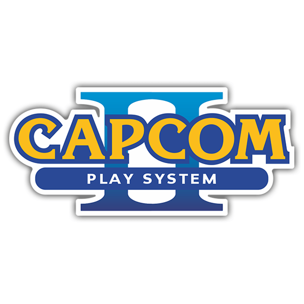 Aufkleber: Capcom Spielsystem II