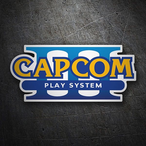 Aufkleber: Capcom Spielsystem III
