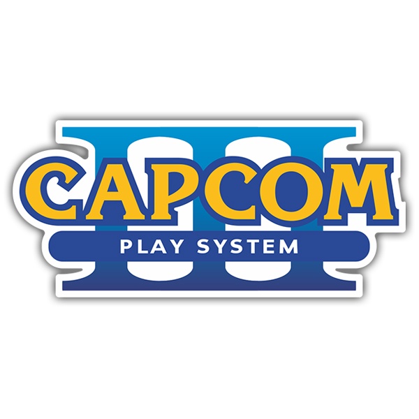 Aufkleber: Capcom Spielsystem III