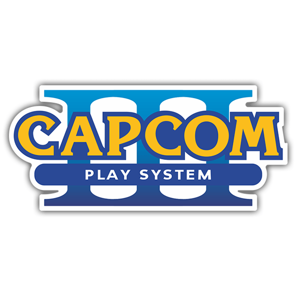 Aufkleber: Capcom Spielsystem III 0