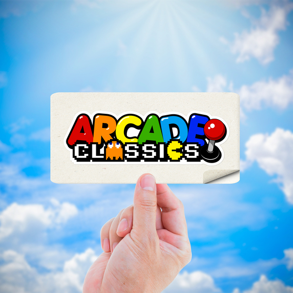 Aufkleber: Arcade Classics Pacman
