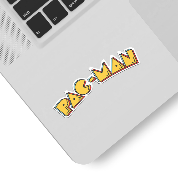 Aufkleber: Pac-Man Logo