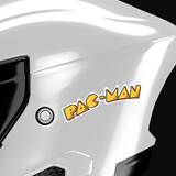 Aufkleber: Pac-Man Logo 6