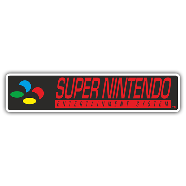 Aufkleber: Super Nintendo