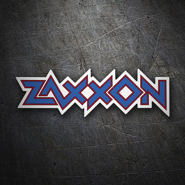 Aufkleber: Zaxxon Logo 1