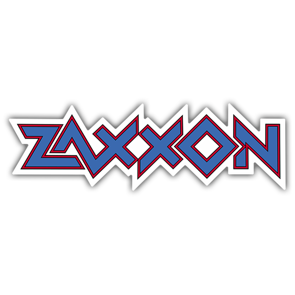 Aufkleber: Zaxxon Logo