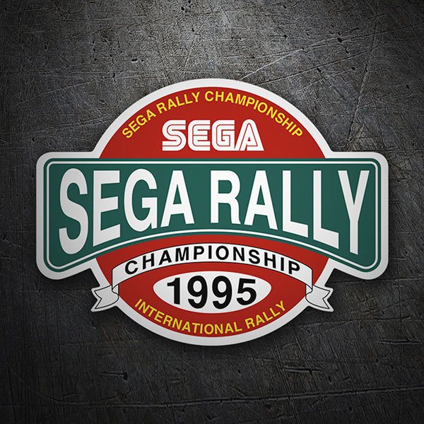 Aufkleber: Sega Rally Championship 1