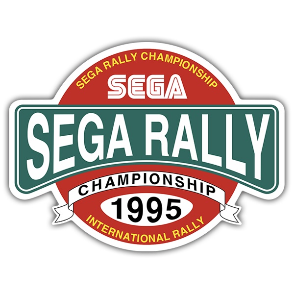 Aufkleber: Sega Rally Championship