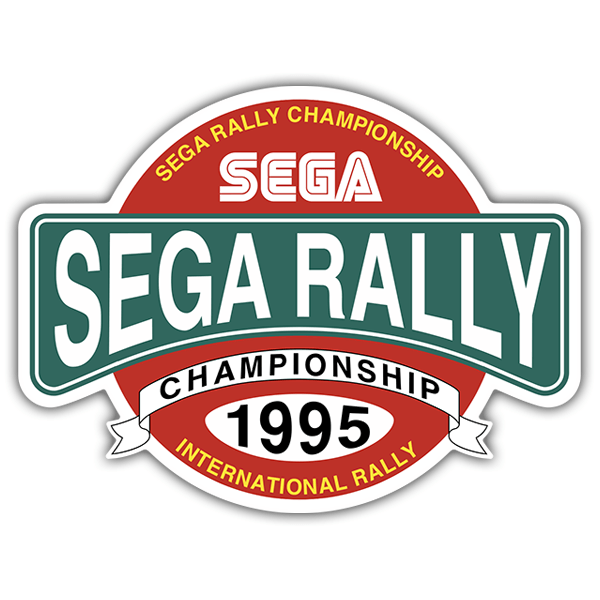 Aufkleber: Sega Rally Championship 0