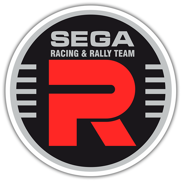 Aufkleber: Sega Racing & Rally Team