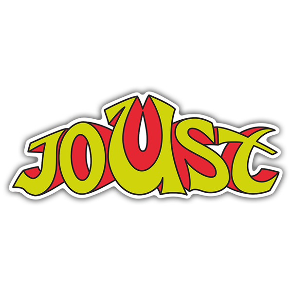 Aufkleber: Joust Logo