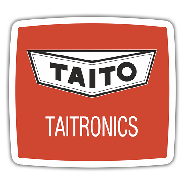 Aufkleber: Taito Taitronics