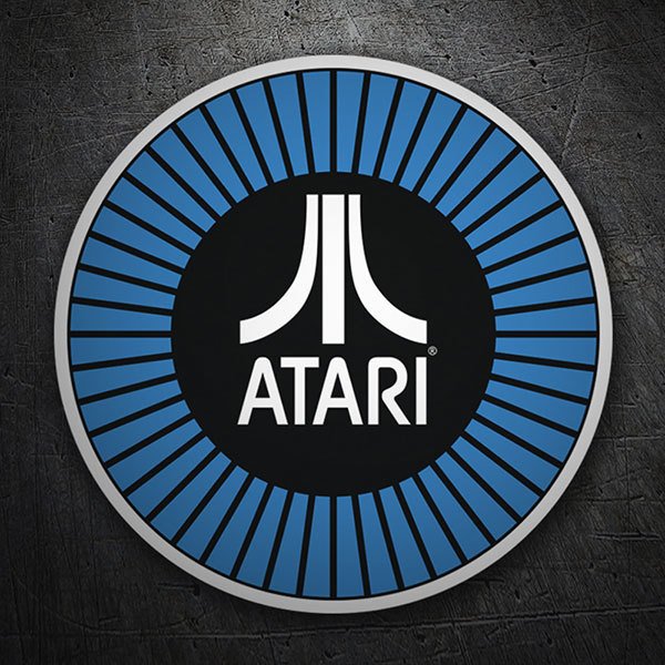 Aufkleber: Atari Rosette