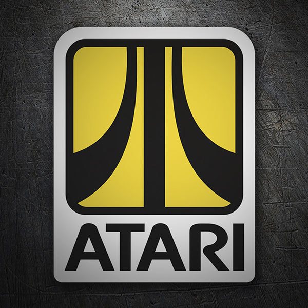 Aufkleber: Atari Retro