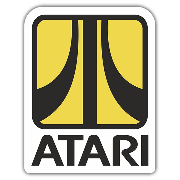 Aufkleber: Atari Retro 0