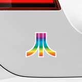 Aufkleber: Atari Multicolor 5