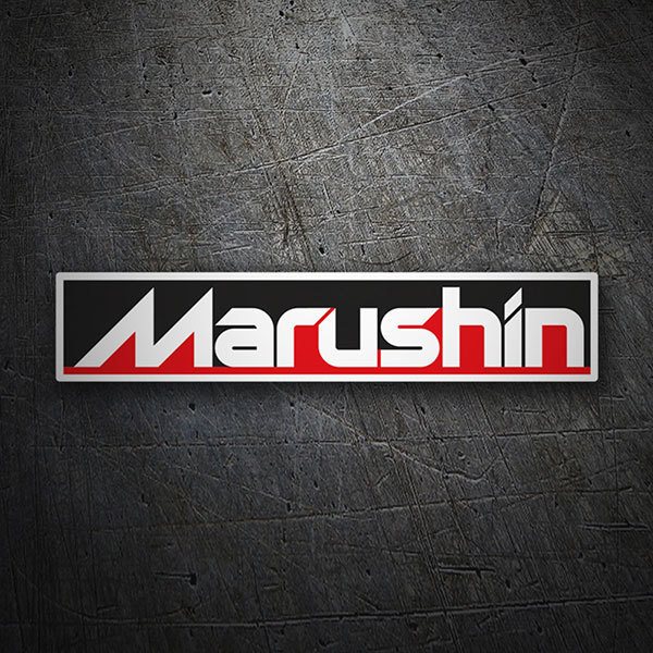 Aufkleber: Marushin Logo
