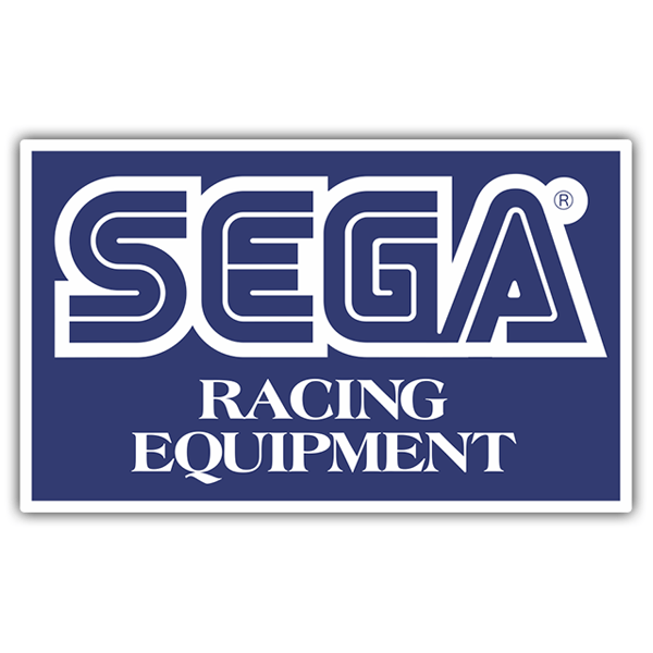 Aufkleber: Sega Racing Equipment