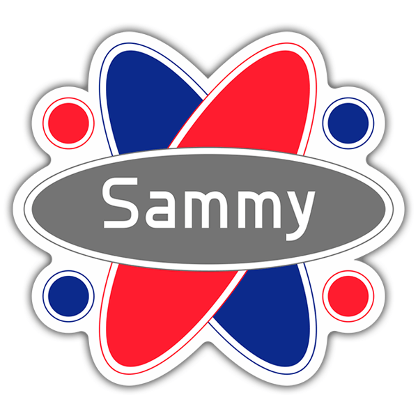 Aufkleber: American Sammy Corporation 0