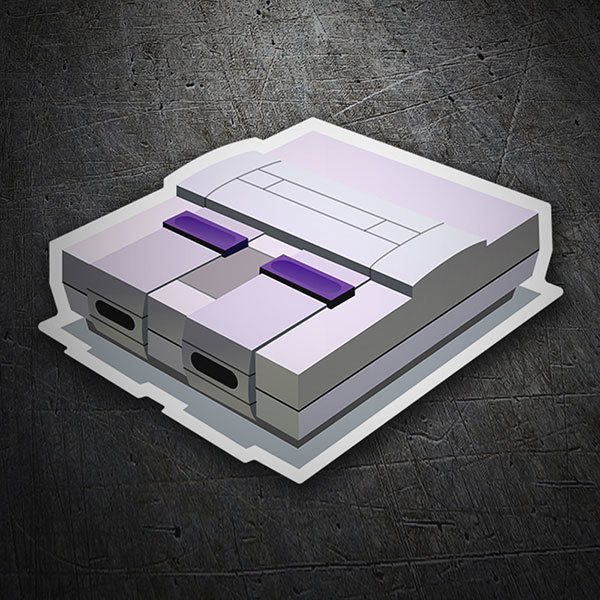 Aufkleber: Super Nintendo SNES Classic Ausgabe