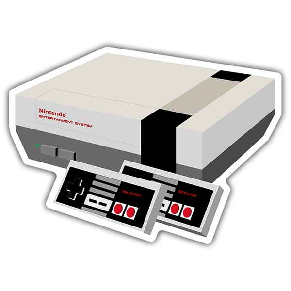 Aufkleber: Nintendo Entertainment System