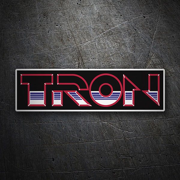 Aufkleber: Tron