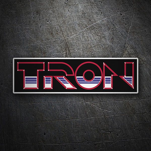 Aufkleber: Tron