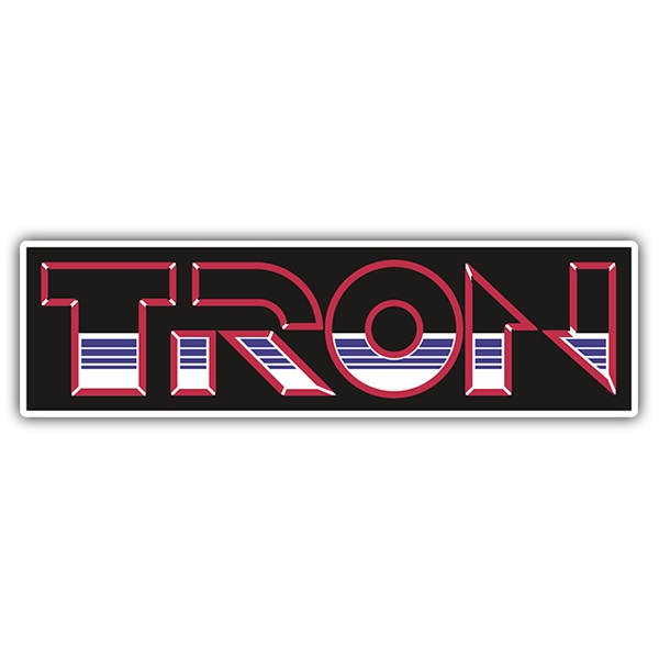 Aufkleber: Tron