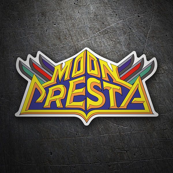 Aufkleber: Moon Cresta