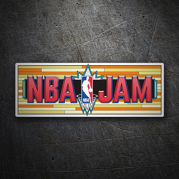 Aufkleber: NBA Jam