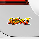 Aufkleber: Street Fighter II Logo Schatten 5