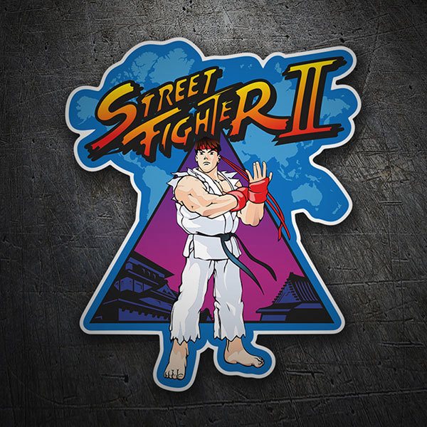 Aufkleber: Ryu (Street Fighter II)