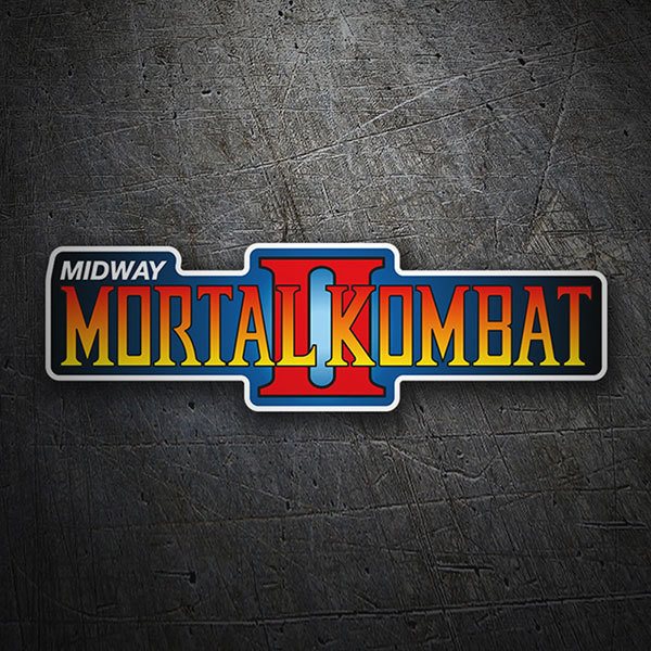 Aufkleber: MIDWAY MORTAL KOMBAT II