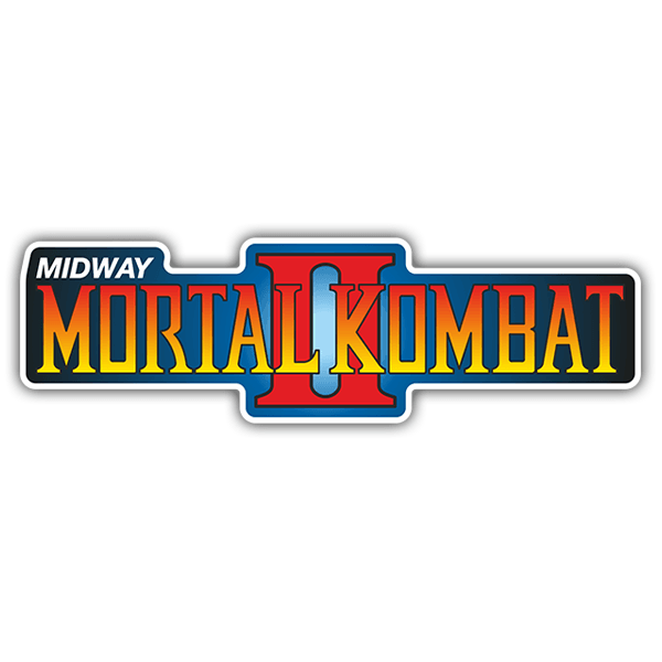 Aufkleber: MIDWAY MORTAL KOMBAT II