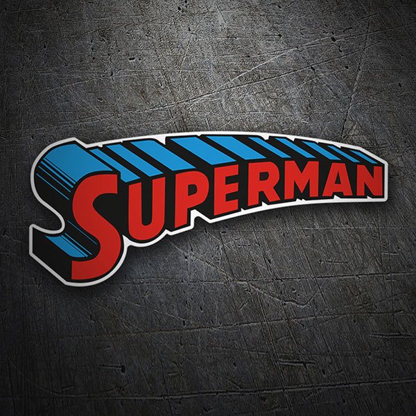 Aufkleber: Superman Arcade