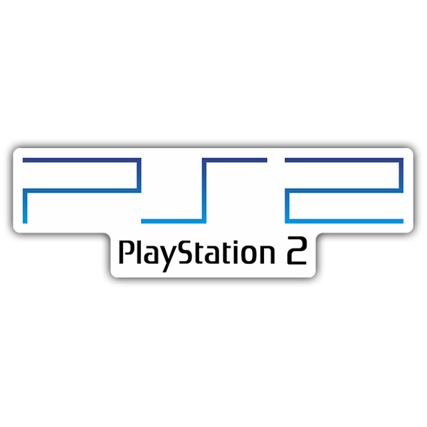 Aufkleber: Play Station 2 Logo