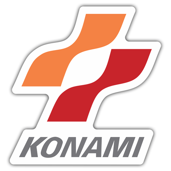Aufkleber: Konami