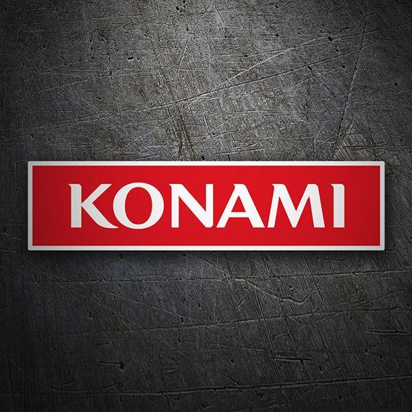 Aufkleber: Konami Logo