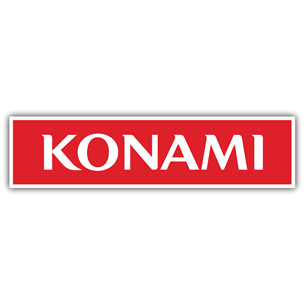 Aufkleber: Konami Logo