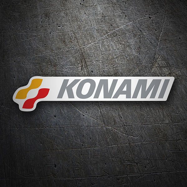 Aufkleber: Konami 1986