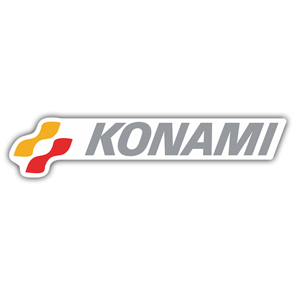 Aufkleber: Konami 1986