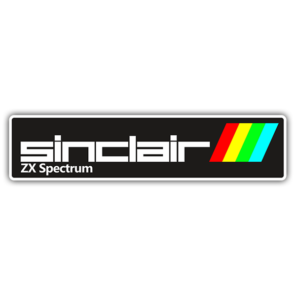 Aufkleber: Sinclair ZX Spectrum 0